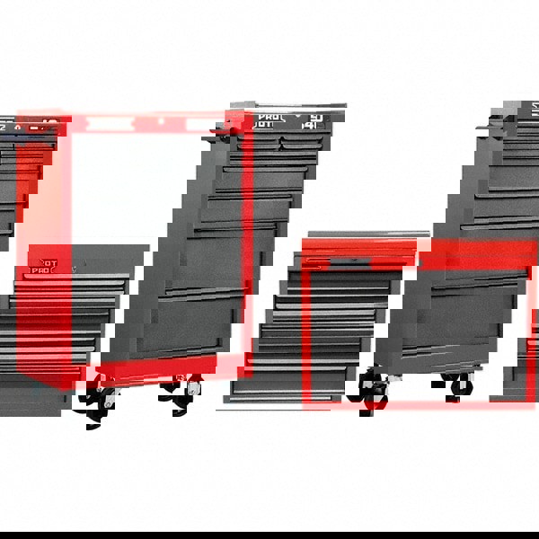 Steel Tool Roller Cabinet: 8 Drawers